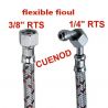 flexible fioul 1,20 ML CUENOD raccord F 3/8" F 1/4"