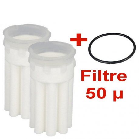 2 filtre fioul SIKU 50 70 µm avec 1 joint offert filter oil fuel