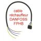 cable de réchauffeur DANFOSS 030N0045 POUR FPHB