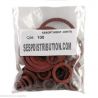 Lot de 100 joints plomberie sanitaire chauffage joint rouge