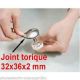 Joints toriques noirs x 10 32x36x2 pour clapet de bonde joint SIRIUS 24261