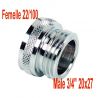 Raccord mousseur 22x100 Male 20x27 3/4"