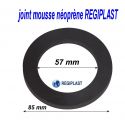 joint réservoir 85/57/8 mm en mousse néoprene REGIPLAST 335227