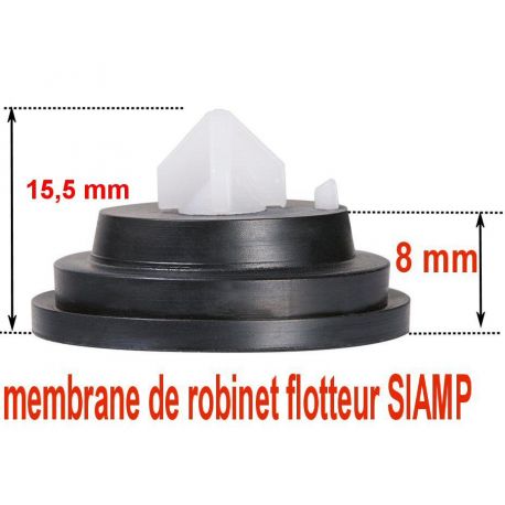 membrane de robinet flotteur SIAMP 95/99 épaisseur 8 mm