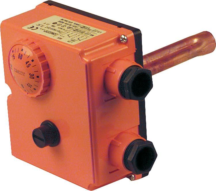 Thermostat De Sécurité Réglable IMIT 543454/B - Plage 40-70°C - Pour Chaudière - Neuf