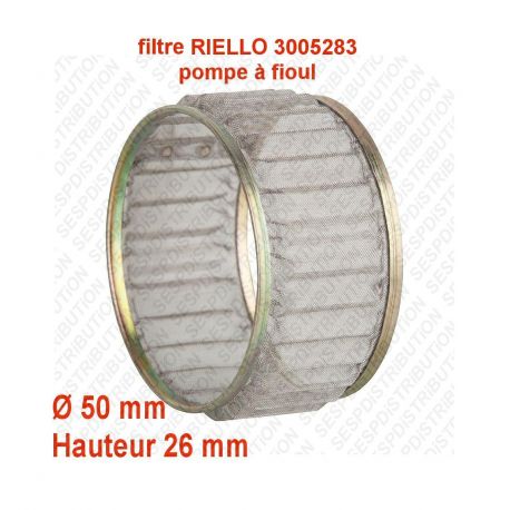 filtre de pompe RIELLO 3005283 filtre de pompe fioul