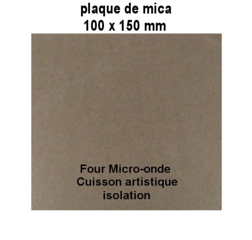 Plaque de Mica à découper Pour Four Micro-Ondes Universelle 220X140 mm  France