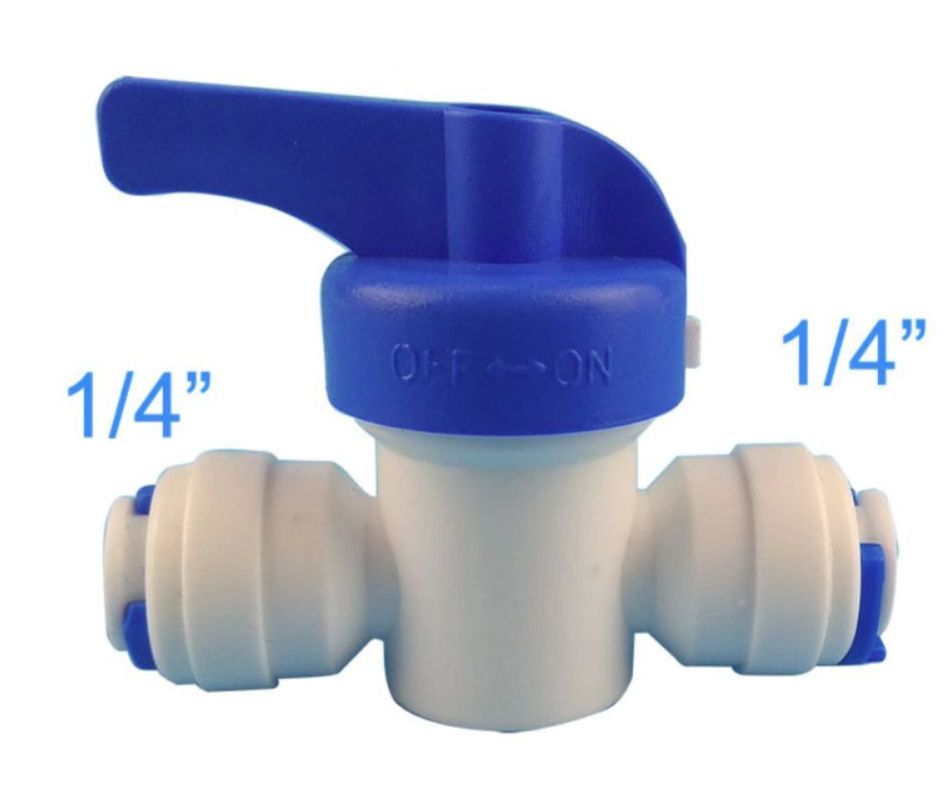 robinet PVC FF 1/4 6,35 raccord tuyau LLDPE - sespdistribution