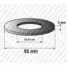 joint WC 65 x 28,5 x 3 mm joint mécanisme WC