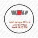 Wolf 8905738 joint torique 132 x 4 Viton COB et TOB