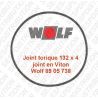 Wolf 8905738 joint torique 132 x 4 Viton COB et TOB