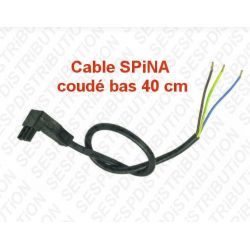 câble SPINA COFI coudé haut 40 cm pour transformateur