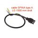 câble SPINA COFI type droit 150 cm pour transformateur