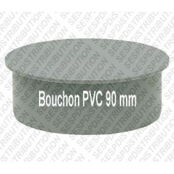 Bouchon PVC Ø 90 mm à coller pour PVC de 100 mm