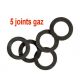 5 joints GAZ détendeur butane propane 18x11x2xmm