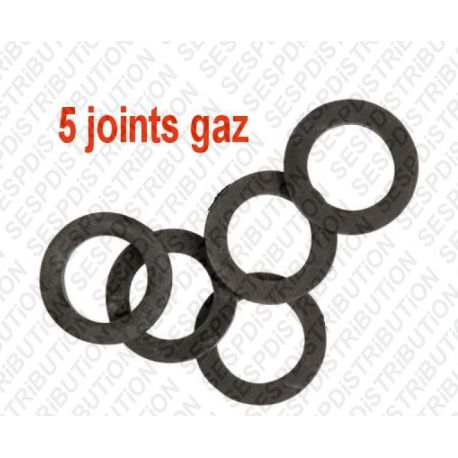 5 joints GAZ détendeur butane propane 18x11x2xmm