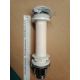 bonde clic-Clac en PVC chromé Hauteur utile 150 mm