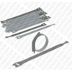 serre câble en velcro professionnel SilverTec® différente longueur disponible