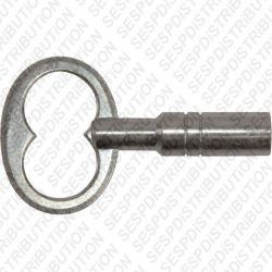clé de coffre technique type ascenseur ou autre triangle de 6,5 mm