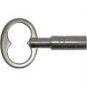clé de coffre technique type ascenseur ou autre triangle de 6,5 mm