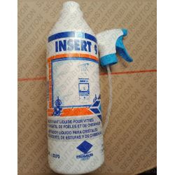 insert 9 nettoyant vitres d'inserts poêles et cheminées bidon 1litre code 3270