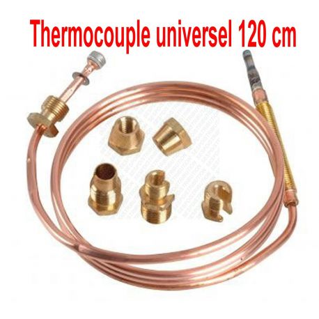Thermocouple 120 cm 30 MV