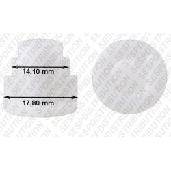 accouplement moteur Ø8 2 méplat Lg 16 mm moteur de pompe bruleur fioul