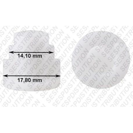 accouplement moteur Ø8 2 méplat Lg 16 mm moteur de pompe bruleur fioul