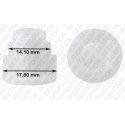 accouplement moteur Ø8 1 méplat Lg 16 mm riello 3000443 gulliver mectron