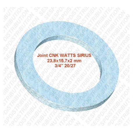 joint GAZ CNK 20x27 3/4" joint fibre joint bleu 23,8x15,7x2 mm SIRIUS WATTS