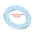 joint GAZ CNK 20x27 3/4" joint fibre joint bleu 23,8x15,7x2 mm SIRIUS WATTS