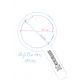 Clé de démontage pour filtre à eau double APIC 180203 120 mm