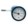 thermomètre rond 0/120°C Ø 57 mm capillaire 1500 mm