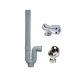 Kit Machine à laver vidange et alimentation PVC Ø 40
