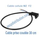 Câble de cellule MZ FZ modèle coudé 300 mm