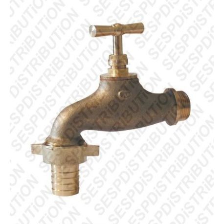 robinet puisage robinet jardin laiton Arrivée 1/2" sortie 1/2" 15x21