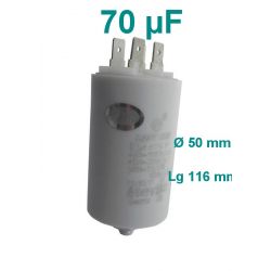 condensateur de démarrage 70 µF 450 volts