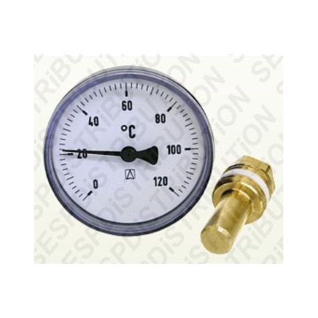 Thermomètre de chauffage bimétal AFRISO - sespdistribution