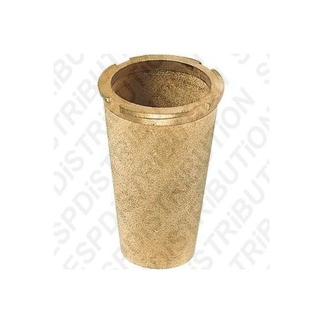 Pot à filtre pour cartouche - Tête et Ecrou bronze et Bol