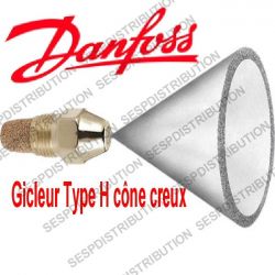 Gicleur DANFOSS Type H cône creux DANFOSS H OD