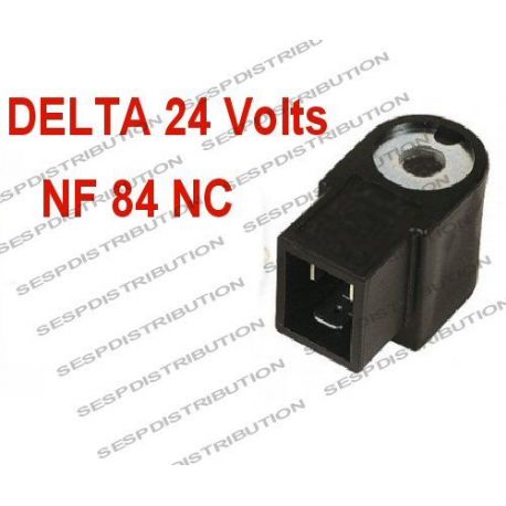 Bobine électrovanne DELTA NF 84 NC 24 Volts pour pompe de brûleur DELTA VU1